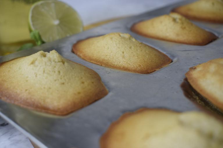 Madeleines miel et bergamote